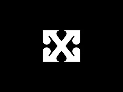 Letter X Ace Spade With Arrow Logo abstract ace spade arrow brand guideline brand identity brand mark branding casino crypto graphic design letter logo design logotype minimal modern monogram poker x