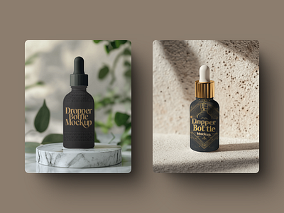 Download Free Dropper Mockups Online Designs dropper bottle packaging