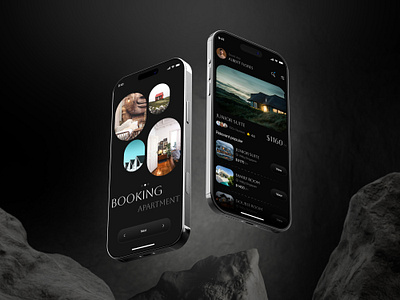 🌆 Beautiful Apartment Booking UI Design 🏡✨ booking application booking ui mobile app design mobile design ui ux design