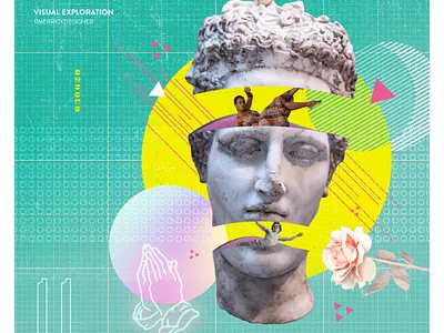 Day 11 - IDK collage daily design illustration photocollage photoshop texture