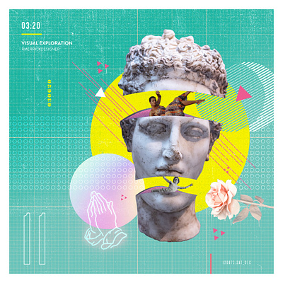 Day 11 - IDK collage daily design illustration photocollage photoshop texture