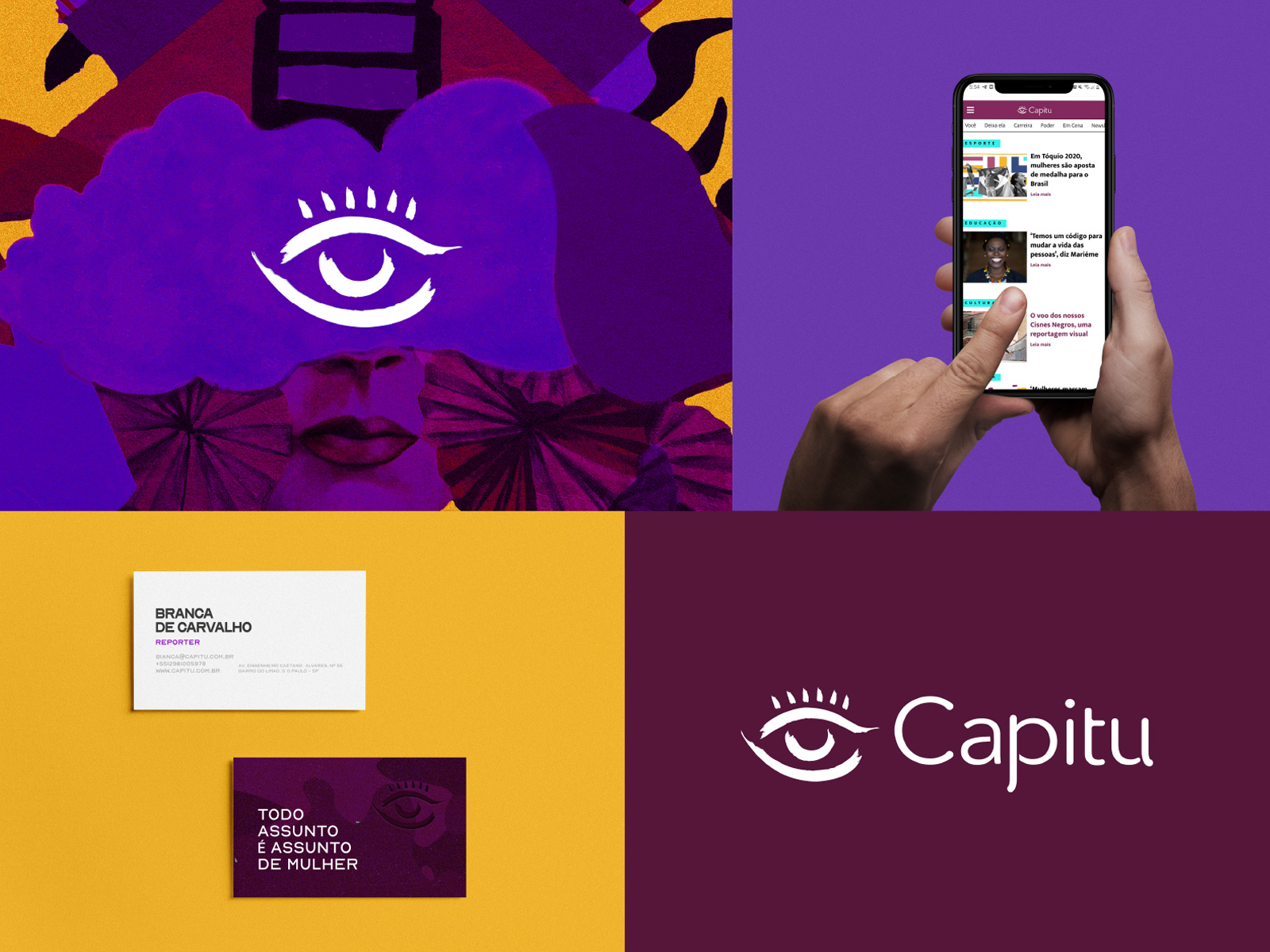 Example of Logo And Visual Identity Package
