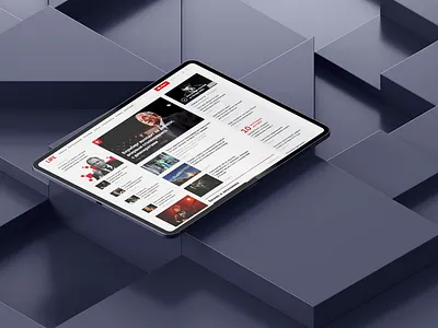 LIFE — The New Site 3ds 3dsmax after effects animation app apple cinema4d cube geometry interaction ipad life main page mobile motion news tablet ui uiux web