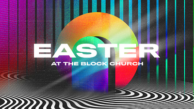 The Block Church Easter color easter illustrator photoshop