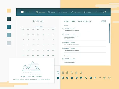 SitterLance: a productivity tool for babysitters animation app babysitter design imaginary cloud planner product design productivity ui ux