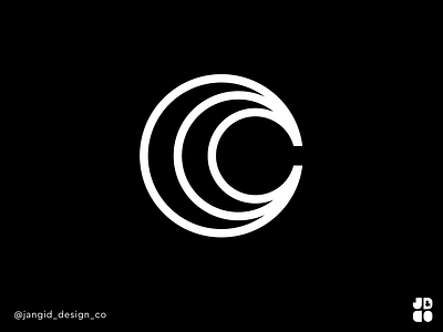 Abstract C 36 days of type branding design flat icon illustrator logo minimal minimalist logo typography vector