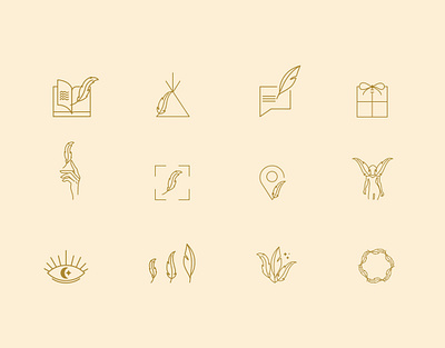 Instagram Highlight Icons clean highlighticons icon icon set icondesign iconset illustration instagram instagramicons lineart minimalistic organic