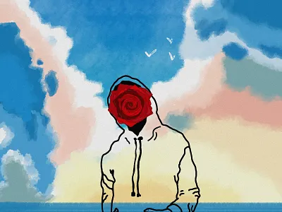 No Face adobe adobe illustration branding design graphic graphic art graphicdesigner illustration logo nepal ui