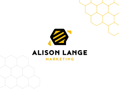 ALM Unused Logo Concept 3 bee brand branding branding design chat communication concept graphic honeybee honeycomb identity logo logo design logos marketing vector