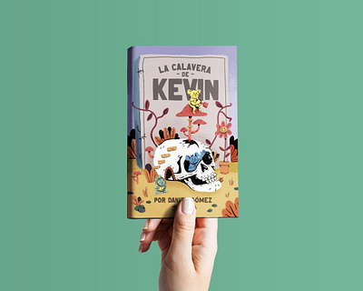 La Calavera de Kevin - Book Cover book book cover book illustration children childrens illustration illustration kids skull story