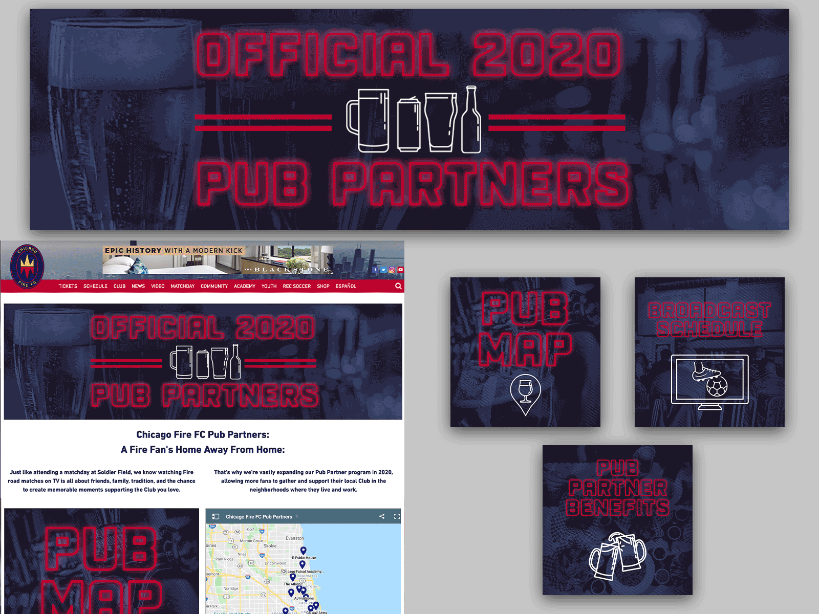 Chicago Fire FC Website Graphics cf97 cffc chicago chicago fire chicago fire football club football graphics soccer website