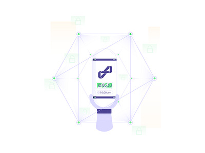 Onboarding Illustration app capsule character design digital illustration innovation technology timer