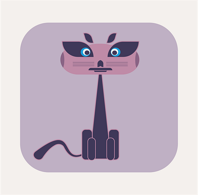 Cool Cat cat concept cool flat illustration illustrator vector