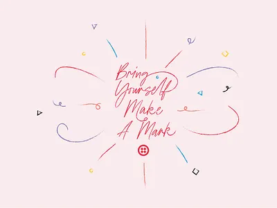 Twilio Employer Brand illustration script shapes