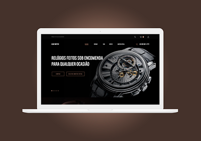 ALW Watch website design site site design watch web webdesign website