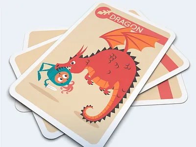 This Knight won’t be exploring anymore! attack card game dragon family game gems knight lair medieval wings