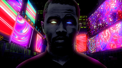 Frank Ocean - Nights - Visuals abstract animation artwork blond collage art colorful frank ocean gradient iridescent klarens night nights psychedelic trippy visual visual design visuals vivid