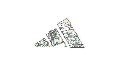 Impossible is Nothing 2d 3d abstract adidas artwork conceptual art design digital artist graphic design illustration logo vector