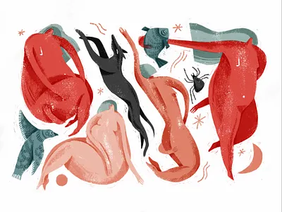 E Q U A L I T Y abstract art body children book illustration childrens illustration contemporary digital illustration drawing female illustration illustration art minimalism print procreate self love