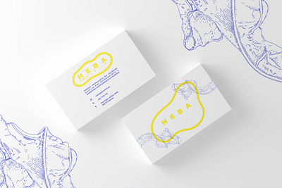 heba branding business card design graphic design illustraion logo minimal