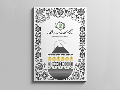 Brontedolci - Catalog cover branding catalog cover art cover design design flat graphic design illustration illustrator indesign ipad pro layout minimal vector