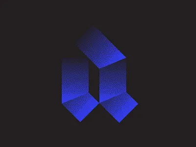 36 Days of Type - A 36daysoftype07 blackletter blue design graphic design illustration lettering logo texture typography vector vector art