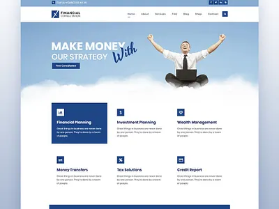 Finance WordPress Theme design finance finance website ui ux web designer website website design wordpress wordpress design wordpress theme xtra