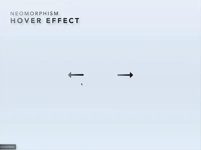Neomorphism Hover Effect animation button design effect hover light neomorphism