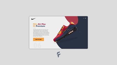 06 - Nike Air Max 90P branding clean design graphics insperation interface minimal photoshop ui uidesign