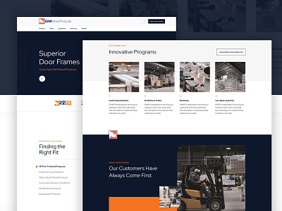 GM Wood Concept blue branding clean concept michigan modern technology ui ux web design website