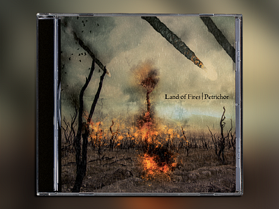 Land of Fires "Petrichor" Alternate Album Cover album album art album artwork album cover album cover art album cover design album covers cover cover art cover artwork cover design image manipulation instrumental music post rock post rock rock rock band