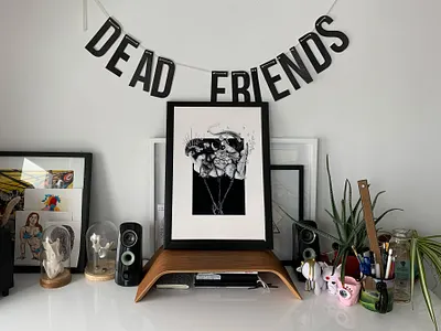 Spring Queen Print art poster art print illustration ipadpro print print design procreate spring