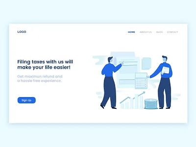 Did you file your tax? banners branding design illustraion illustration illustration art minimal onboarding screen procreate tax ui ui design vector website website design