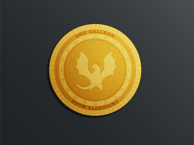 Redesign a Piece of Currency | Weekly Warm-Up currency galleon gold coin harry potter illustrator movie weekly warm up