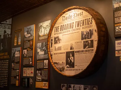 Indiana Beverage Prohibition Museum beer environmental environmental design exhibit design museum prohibition
