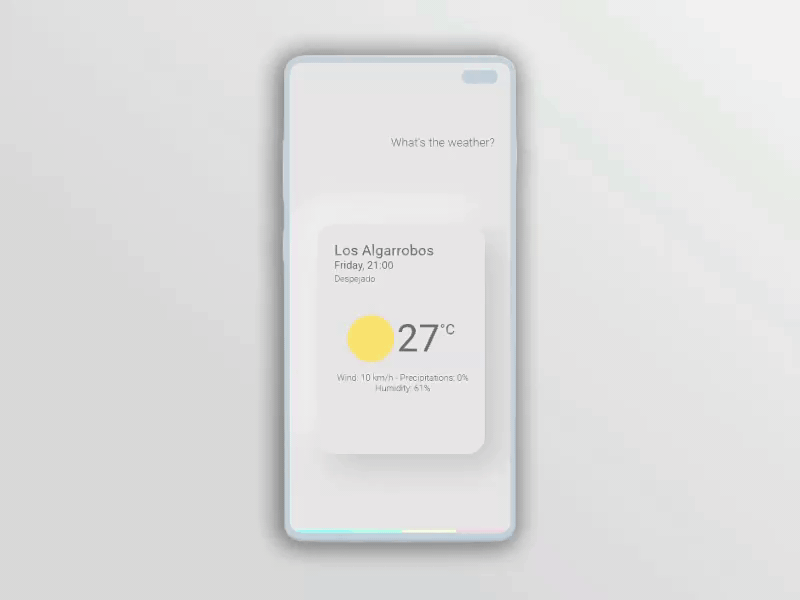 Google Now - Neumorphic/Minimal Redesign adobexd android app flatdesign google now minimalist mobile neumorphic neumorphism soft ui ui uidesign ux uxresearch