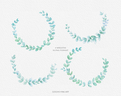 Leaves Handpainted Watercolor Clipart backdrops bouquet cliparts download gogivo green leaves handainted instantdownload leaf leaves leaves illustration leaves logo nature pattern plant and leaves png watercolor watercolor painting watercolorclipart wreath