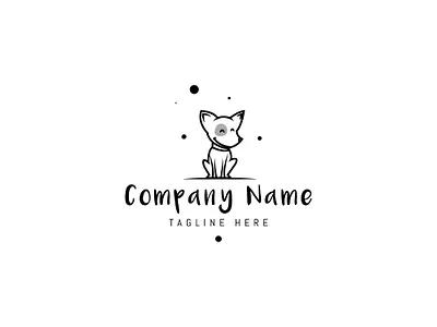 Small Dog animal brand branding design logo umuarus vector