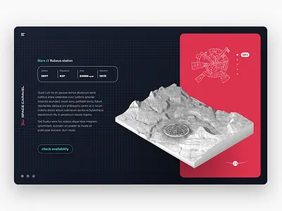 Solar System Travel #2 design desktop exploration graphic design icon interplanetary mars nasa outpost planet scifi space spaceflight spacex travel ui ux vector web website