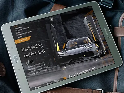 Koenigsegg Gemera dailyui design webdesign website websitedesign