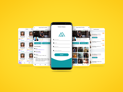 Gym App app app design design gym app mobile mockup ui ui design ux ux design vector