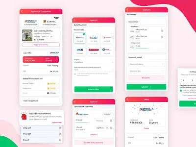 Home Loan PWA bank sketch