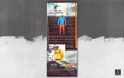 Outdoor Clothing Branding and Design .Emailer alpine branding clothing brand design ecofriendly editorial design graphic grit halftone typography