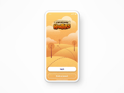 Treasure Hunters Mobile Game account app avatar drawing game graphic design illustration illustrator invision studio mobile mobile app sign up treasure hunters ui ux vector