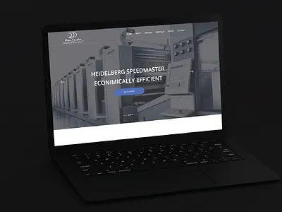 Al Roudan Printing Press Web Design arabic design kuwait webdesign website website design