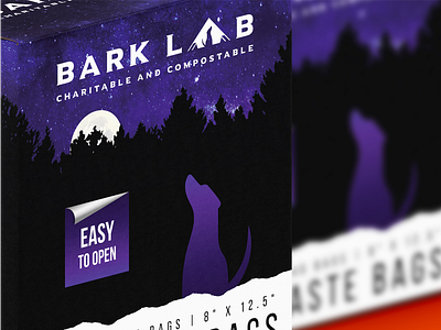 Bark Lab box brand branding color design graphic design grid illustration logo packaging packaging design pet vector
