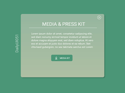 Press Page - DailyUI051 dailyui dailyui051 dailyuichallenge ui uidesign