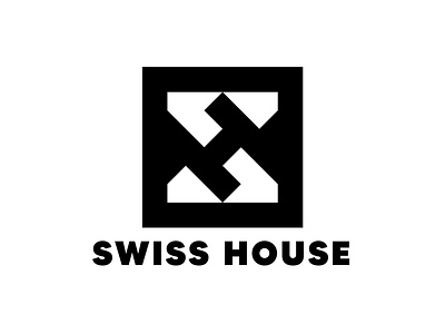 Letter S & H Logo (For Sale) branding business design flat hotel branding letters logo minimal sale swiss vector
