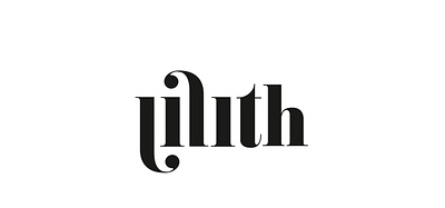 Logo design letterlogo lilith logodesign logotervezes typoinspiration typologo