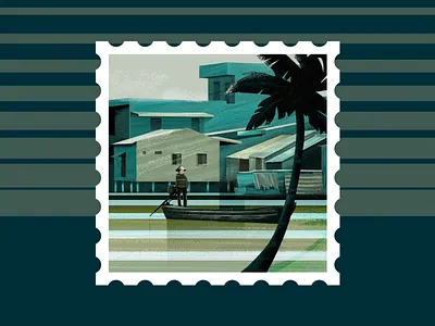 Southern VietNam #2 I Mom design flatdesign illustration southvietnam vector vietnam vietnamese